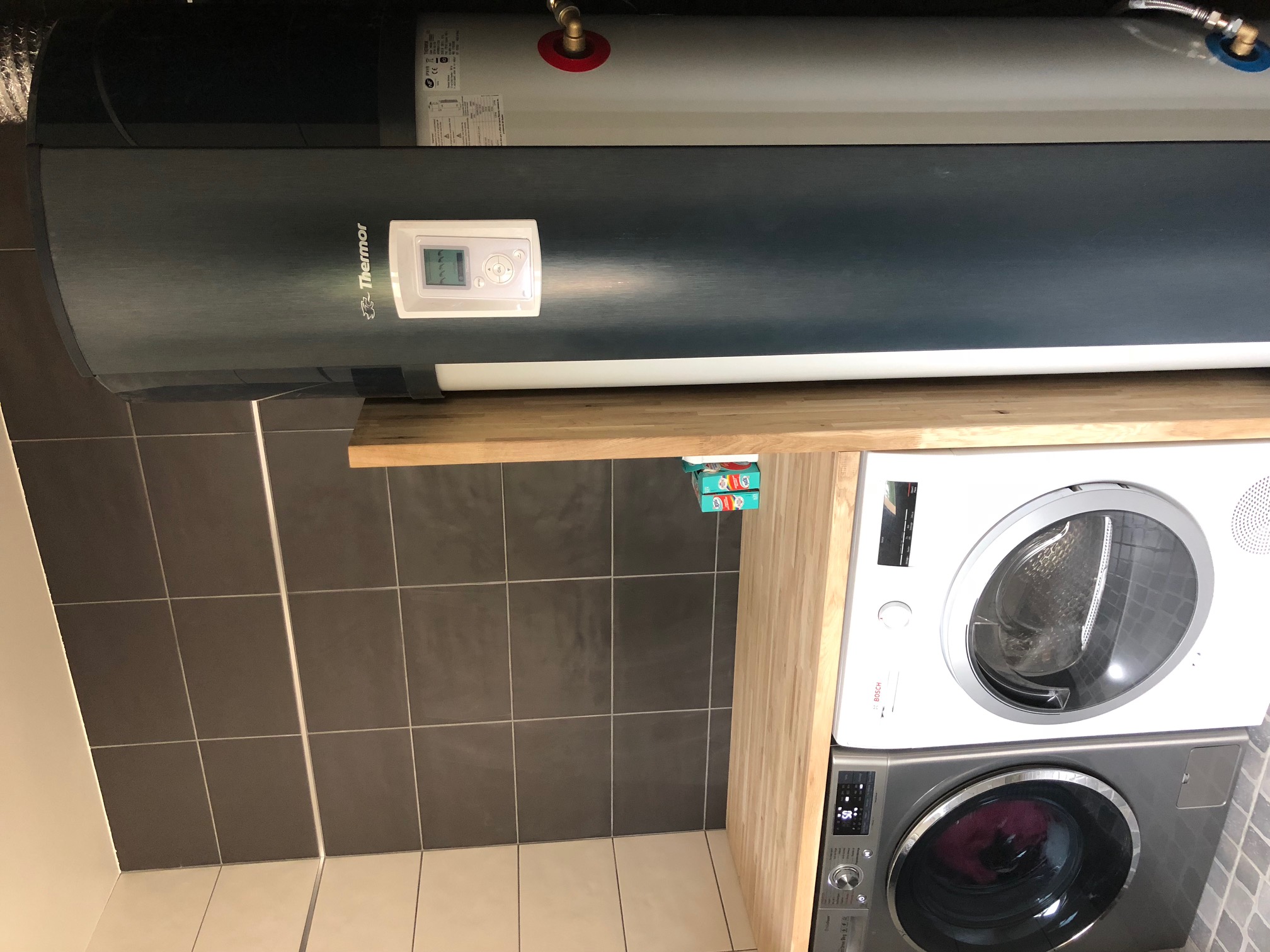 Installation ballon thermodynamique à Congis-sur-Thérouanne — Artdéclim Seine-et-Marne (77)