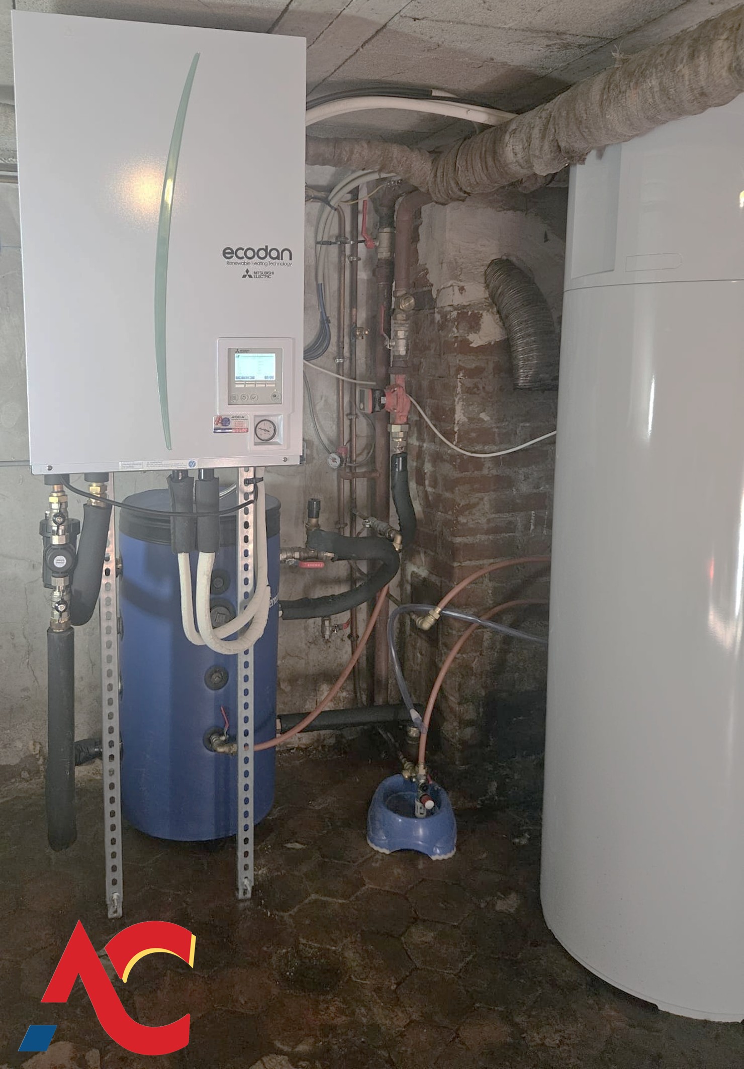 Installation PAC air/eau — Varreddes (77) — Artdéclim